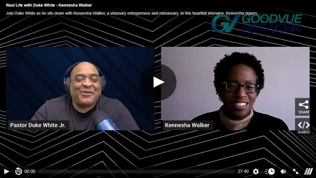 Real Life With Duke White, featuring Kennesha Walker